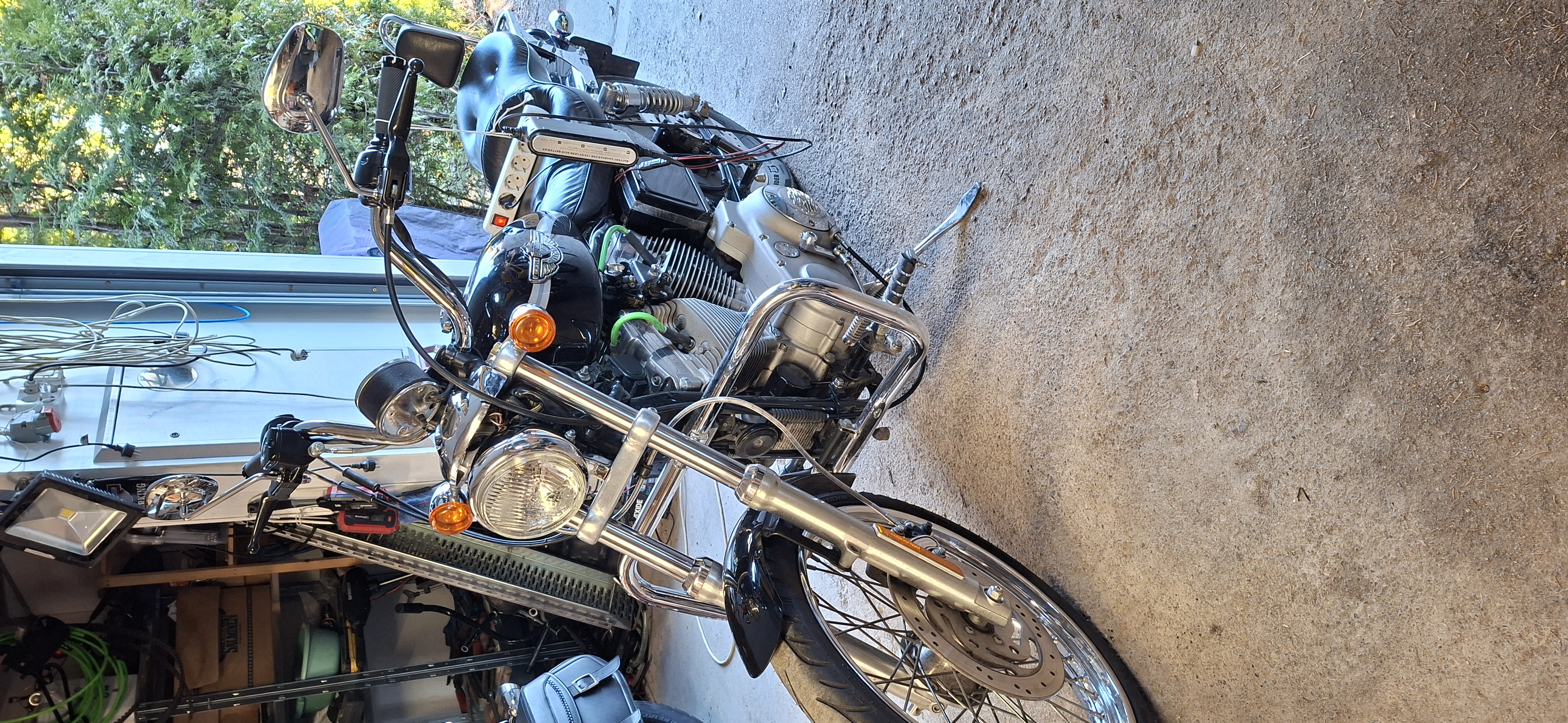 Motorcycle repair project
